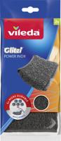 Vileda Glitzi Power inox schuurspons, ft 10 x 10 x 1,2 cm, pak van 2 stuks