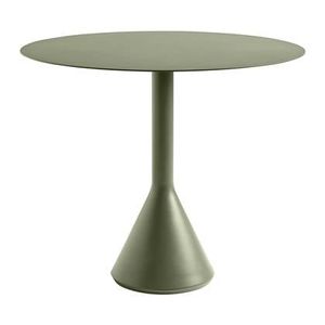 HAY Palissade Cone Tafel Ø 90 cm - Olijfgroen