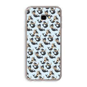 Zeemeermin: Samsung Galaxy J4 Plus Transparant Hoesje