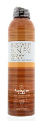 Instant sunless spray