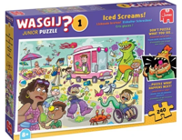 Wasgij Puzzel Junior 1 - IJskoude Kreten! 240 Stukjes