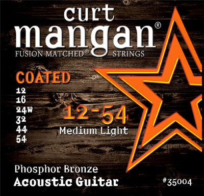Curt Mangan Coated Phosphor Bronze .012-.054
