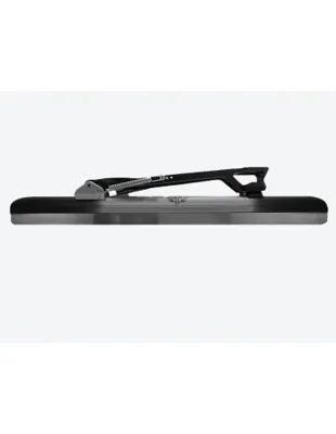 Skate-tec Triple-weld Klapschaats Onderstel Zwart / Zilver 44/45 (17.5")