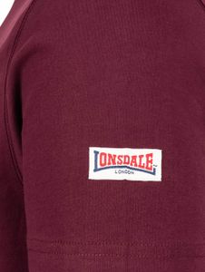 Lonsdale London / t-shirt Ll008 One Tone in rood