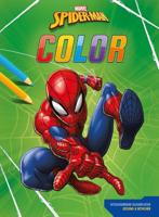 Marvel Spider-Man Color kleurblok / Marvel Spider-Man Color bloc de coloriage (Paperback)