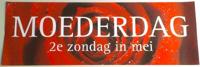 Raambiljet thema MOEDERDAG afm. 98x33cm