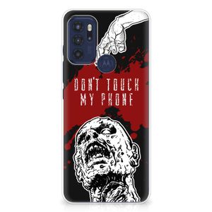 Motorola Moto G60s Silicone-hoesje Zombie Blood