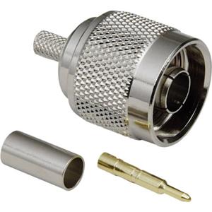 TRU COMPONENTS 1579550 N-connector Stekker, recht 1 stuk(s)