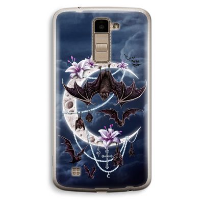 Vleermuizen Maan: LG K10 (2016) Transparant Hoesje