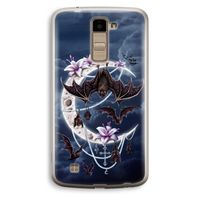 Vleermuizen Maan: LG K10 (2016) Transparant Hoesje