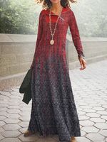 Jersey Ethnic Vintage Dresses - thumbnail