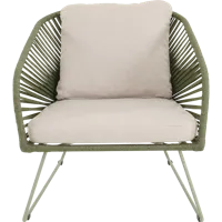 Loungestoel Izumi groen