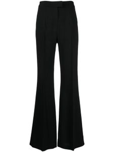 Galvan pantalon évasé à taille haute - Noir