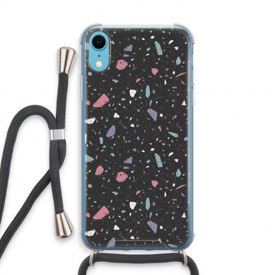 Terrazzo N°16: iPhone XR Transparant Hoesje met koord