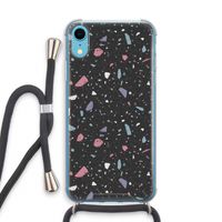 Terrazzo N°16: iPhone XR Transparant Hoesje met koord
