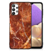 Samsung Galaxy A32 5G Marmeren Print Telefoonhoesje Marmer Bruin