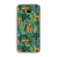 Luipaard 2: Samsung Galaxy J4 Plus Transparant Hoesje