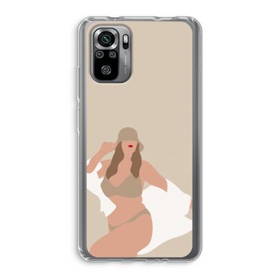 One of a kind: Xiaomi Redmi Note 10S Transparant Hoesje