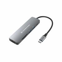 USB-HUB Conceptronic DONN11G Grijs