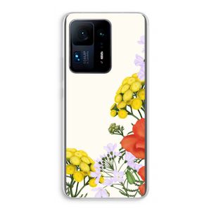 Wilde bloemen: Xiaomi Mi Mix 4 Transparant Hoesje