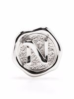 Maria Black lettre-N Pop Coin - Argent