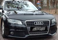 Motorkapsteenslaghoes Audi A4 B7 2008- zwart PB901503