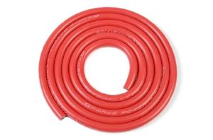 Powerflex PRO+ silicone kabel 12AWG (1m Rood)