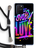 Only Love: Samsung Galaxy Note 10 Lite Transparant Hoesje met koord