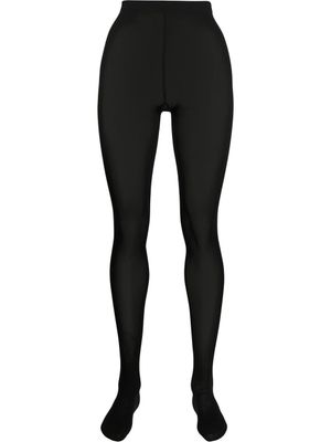 Falke collants à taille haute - Noir