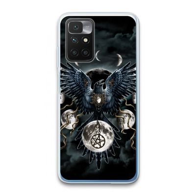 Sinister Wings: Xiaomi Redmi 10 Transparant Hoesje