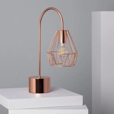 Tafellamp koper &apos;Fana&apos; E27 fitting modern led lamp 470mm