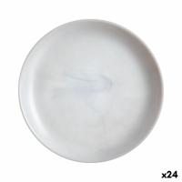Dessertbord Luminarc Diwali Granit Marb Tweekleurig Glas Ø 19 cm (24 Stuks)