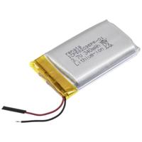 Renata ICP582035PR-01 Speciale oplaadbare batterij Prismatisch Kabel LiPo 3.7 V 340 mAh - thumbnail