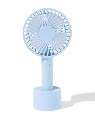HEMA Handventilator Ø10cm Mat Blauw