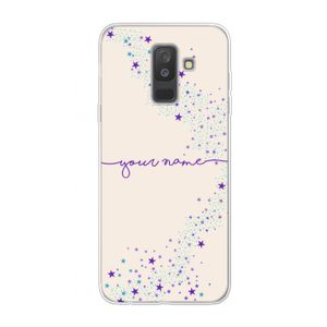 Sterren: Samsung Galaxy A6 Plus (2018) Transparant Hoesje