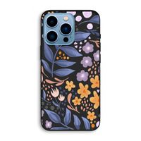 Flowers with blue leaves: iPhone 13 Pro Biologisch afbreekbaar hoesje