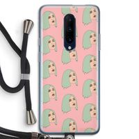 King Kylie: OnePlus 7 Pro Transparant Hoesje met koord