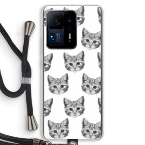 Kitten: Xiaomi Mi Mix 4 Transparant Hoesje met koord