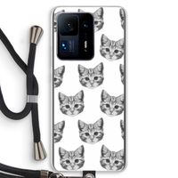 Kitten: Xiaomi Mi Mix 4 Transparant Hoesje met koord