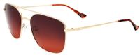 Polar zonnebril Aviator 889 gepolariseerd Cat. 4 goud/oranje - thumbnail