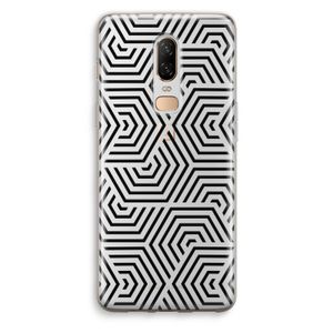 Magic pattern: OnePlus 6 Transparant Hoesje