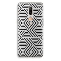 Magic pattern: OnePlus 6 Transparant Hoesje