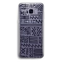 Marrakech print: Samsung Galaxy S8 Plus Transparant Hoesje