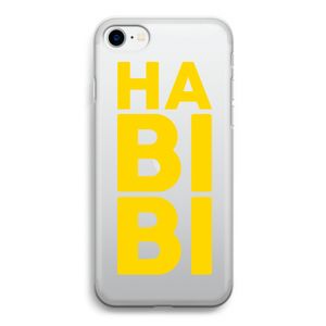 Habibi Majorelle : iPhone SE 2020 Transparant Hoesje