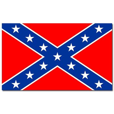 Vlag Zuidelijke Verenigde Staten - 90 x 150 cm - Zuidelijke Vlag - Confederate Flag