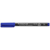 Staedtler Lumocolor permanent M DRY SAFE 317-3 Permanent marker Blauw Watervast: Ja - thumbnail