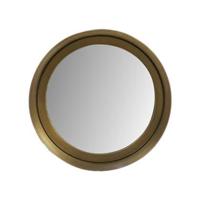 HSM Collection -Wandspiegel Fletcher Rond - ø20 - gold - Metaal|glas