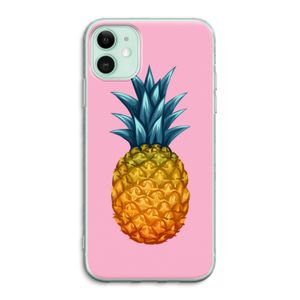 Grote ananas: iPhone 11 Transparant Hoesje