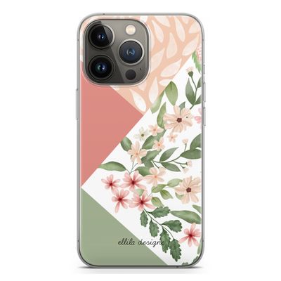 Sweet heaven geometrics: iPhone 13 Pro Transparant Hoesje