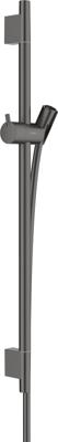 Hansgrohe Unica glijstang S puro 65 cm met doucheslang, Brushed Black Chrome